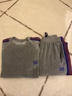 【完売品】needles keboz スウェットセットアップ