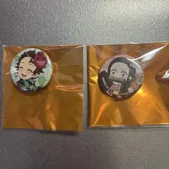 鬼滅の刃 節分缶バッジ 炭治郎 禰豆子