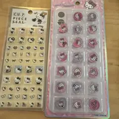 ハローキティ　タイルシール　おはじきシール