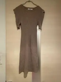 期間限定【SNIDEL】ラメニットミニワンピ