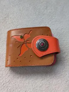 美品 ALZUNI 二つ折り財布