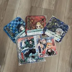 鬼滅の刃 ハンドタオル 5枚セット