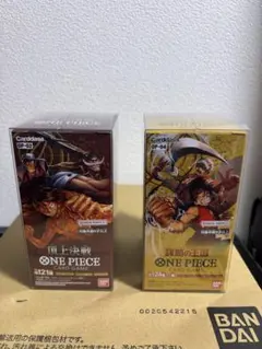 ONE PIECE CARD GAME 頂上決戦 & 謀略の王国 新品テープ付