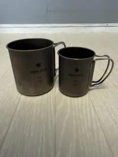 スノーピーク チタンマグ シングルマグ 450ml 220ml シングルのサムネイル