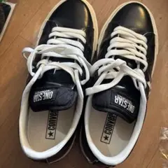 CONVERSE ONE STAR ブラックスニーカー