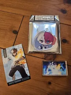 ぬいパル 轟焦凍 アクリルキーホルダーコレクション シール アクリルブロック