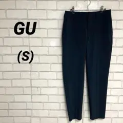 GUジーユー　テーパード　イージーパンツ　グリーン　緑　S シンプル　通年