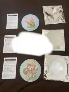 未使用　ダッフィー フレンズ　コースター　2枚セット