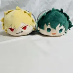 ヒロアカ　BIG　もちもちマスコット　爆豪勝己 緑谷出久　ぬいぐるみ　もちマス