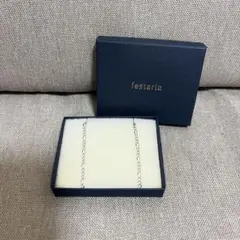 festaria シルバー ネックレス ボックス付きのサムネイル