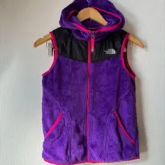 THE NORTH FACE フード付きベスト 紫