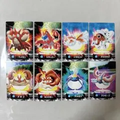 ポケットモンスターアドバンスジェネレーションカードダス8枚セットのサムネイル