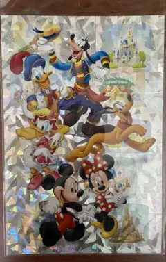 ディズニーホログラムポストカード