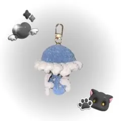 編み物 クラゲ あみぐるみ ストラップ