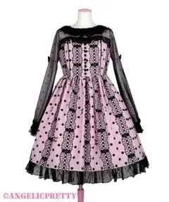 2026年最新】Angelic Pretty レディース 長袖・七分袖ひざ丈ワンピース