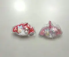 サンリオ　パッケージチャーム　シークレット(マイメロ赤)　マイメロディ２点セット