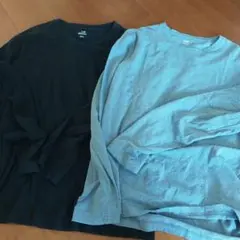 H&M クルーネック Tシャツ 2枚セット