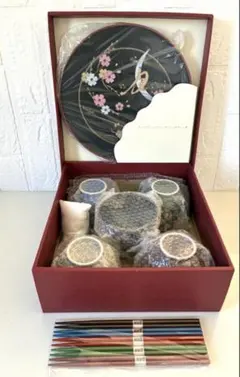 新品未使用 盆付味覚椀 5個セット 箸置き 箸付 お茶碗 丼のサムネイル