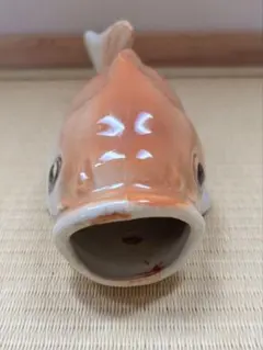 田村達之亮作　木彫り　鯉　置物　インテリア　アンティーク　年代物　飾り 田村達之亮作 木彫り 鯉 置物 インテリア アンティーク 年代物