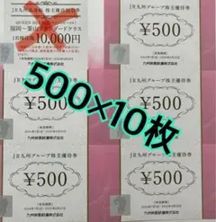 九州旅客鉄道株式会社 JR九州グループ 株主優待券　10枚