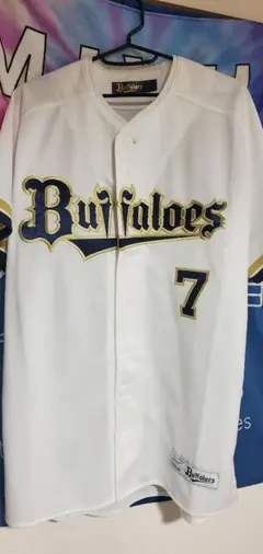 オリックスバファローズ麦谷祐介選手ハイクオリティユニフォームL