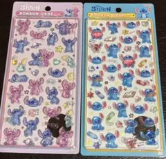 【正規品】ボンボンドロップシール　スティッチ　らくがき　スティッチ&エンジェル