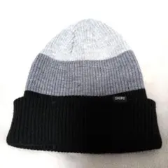 SHIPS　キッズ　ニット帽　カラーブロック