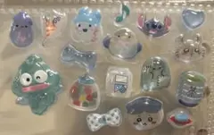 ボンボンドロップシール　おすそわけ　水色