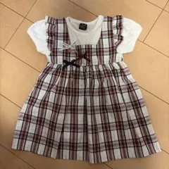 【新品.未使用品】Dolly Ribbon チュニック　ワンピース　110cm