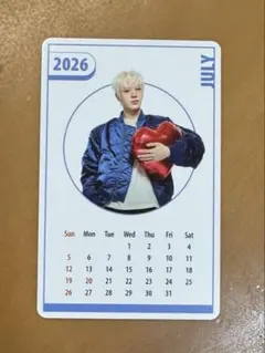 Treasure ジョンファン トレカ 2026年もトレジャーと一緒 カード