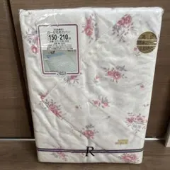 ロマンス小杉　花柄　ガーゼ毛布カバー　シングルサイズ　肌掛兼用　掛け布団カバー