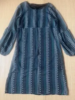 美品　シフォンワンピース　トップス　同梱500円