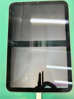 iPad スペースグレー 画面に縦線あり