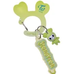 TWICE LOVELYS アクリルカラビナフロッキーマスコット ジョンヨン