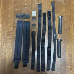 リュック　ストラップ&ファスナー&タグ他