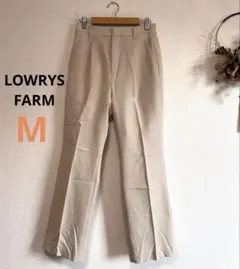 LOWRYSFARM スラックスパンツ ベージュ Mサイズ