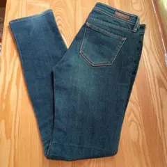 UJ ユニクロ/S000スキニーストレートストレッチソフトデニム/25