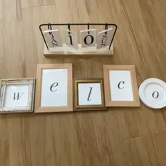 結婚式　ウェルカムスペース　フォトフレーム