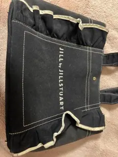 JILL by JILLSTUART フリル付きトートバッグ 黒