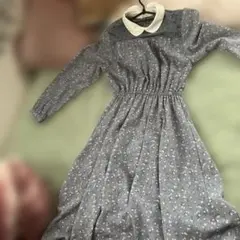 水色ワンピース