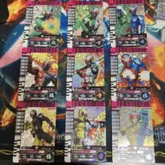 ガンバライド第7弾　仮面ライダーW　ホロキラキャンペーン　全９種