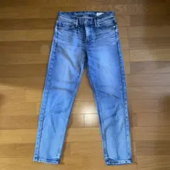 upper heights デニム 23サイズ ブルー スリムフィット