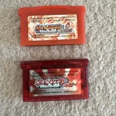 ポケットモンスター　ファイヤーレッド➕ポケットモンスタールビー　ソフトのみ