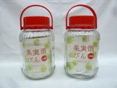 2個セット『果実酒びん4L 日本製』東洋佐々木ガラス 梅酒 梅ジュース らっきょのサムネイル