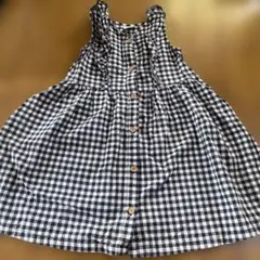 BREEZE ギンガムチェック ワンピース 120