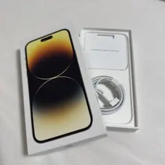 iPhone14ProMax ゴールド256GB 空箱、付属品