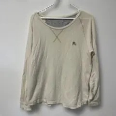 BURBERRY BLACK LABEL 薄手スウェット トレーナー
