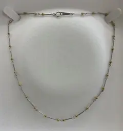 PT850 K18ネックレス  40cm 4.7g 刻印あり　定価88,000円