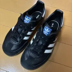 adidas samba ブラック/ホワイト 19cm