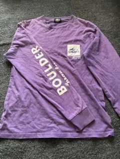 CAMP7 ロゴ 長袖Tシャツ M